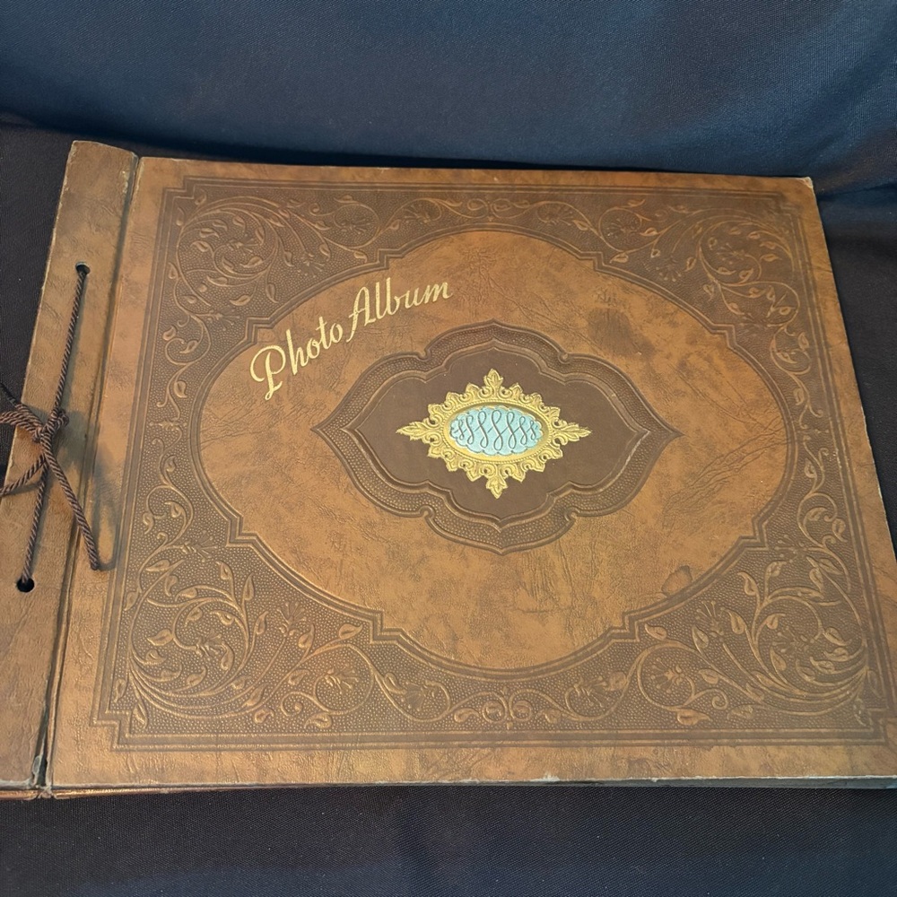 Vintage Brown Photo Album